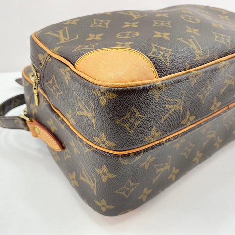 LOUIS VUITTON Nile Shoulder Bag Brown WS30656