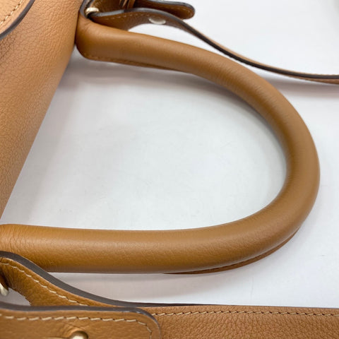 Delvaux Brillant 2WAY Handbag beige WS30659
