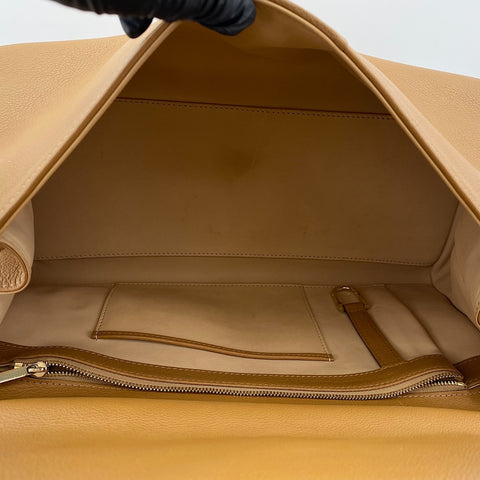 Delvaux Brillant 2WAY Handbag beige WS30659