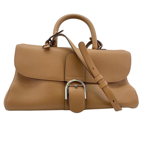 Delvaux Brillant 2WAY Handbag beige WS30659