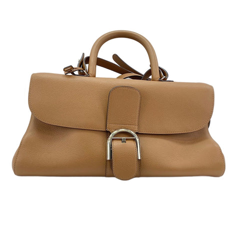 Delvaux Brillant 2WAY Handbag beige WS30659
