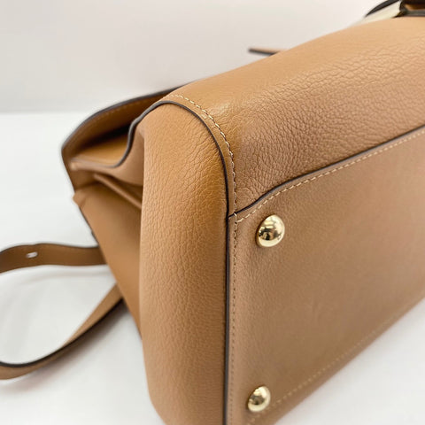 Delvaux Brillant 2WAY Handbag beige WS30659