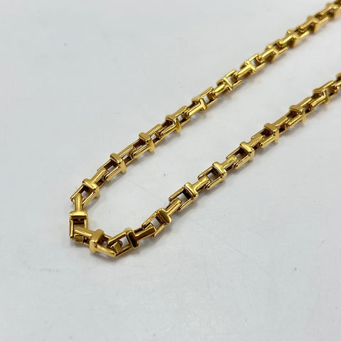 TIFFANY&Co. T narrow Necklace gold WS30661