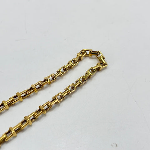 TIFFANY&Co. T narrow Necklace gold WS30661