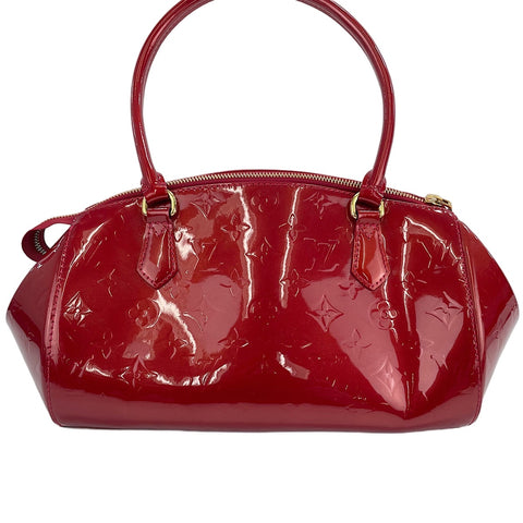 LOUIS VUITTON Sherwood PM Handbag Red WS30662