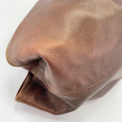 LOEWE Nappa Aire Anagram Handbag Brown WS30663