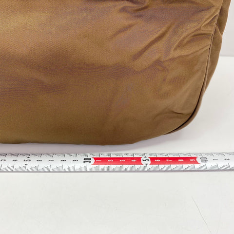 PRADA Tessuto Tote Bag Brown WS30664