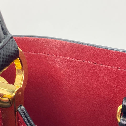 PRADA 2-Way Vanier Handbag black WS30665