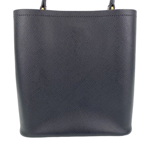 PRADA 2-Way Vanier Handbag black WS30665