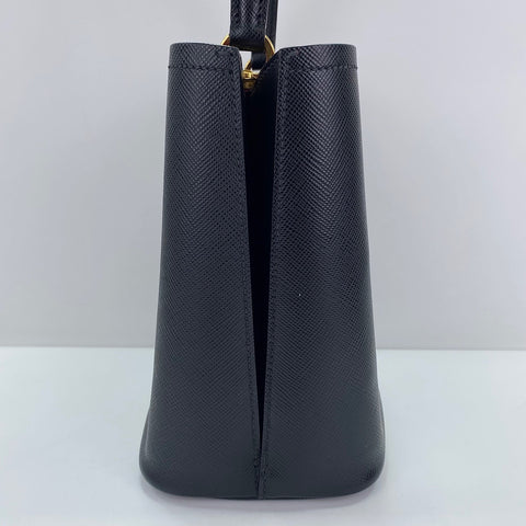 PRADA 2-Way Vanier Handbag black WS30665
