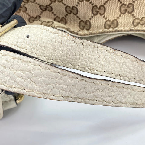 GUCCI Charlotte G logo Tote Bag beige WS30668