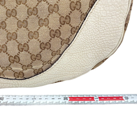 GUCCI Charlotte G logo Tote Bag beige WS30668