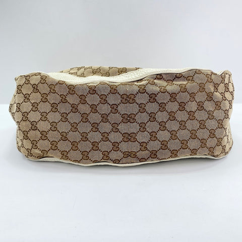 GUCCI Charlotte G logo Tote Bag beige WS30668