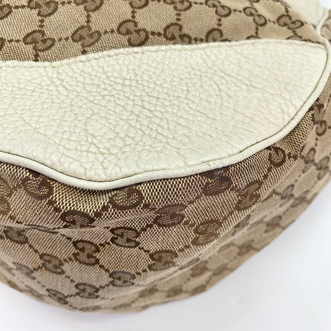 GUCCI Charlotte G logo Tote Bag beige WS30668