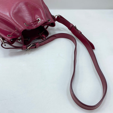 LOUIS VUITTON Noe BB Shoulder Bag Red WS30669