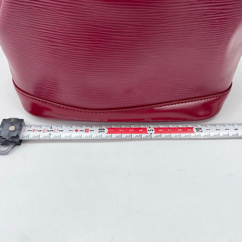 LOUIS VUITTON Noe BB Shoulder Bag Red WS30669