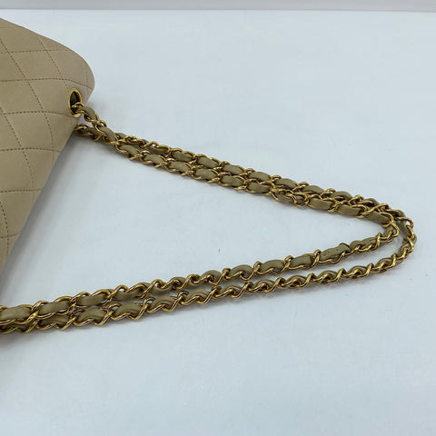CHANEL Matelassé 23 Shoulder Bag beige WS30670
