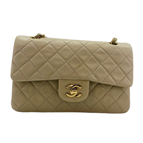 CHANEL Matelassé 23 Shoulder Bag beige WS30670