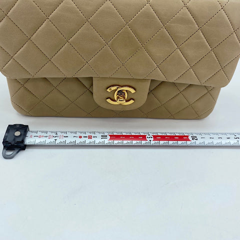 CHANEL Matelassé 23 Shoulder Bag beige WS30670