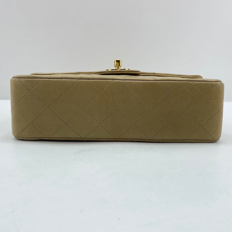 CHANEL Matelassé 23 Shoulder Bag beige WS30670