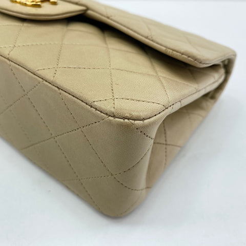 CHANEL Matelassé 23 Shoulder Bag beige WS30670
