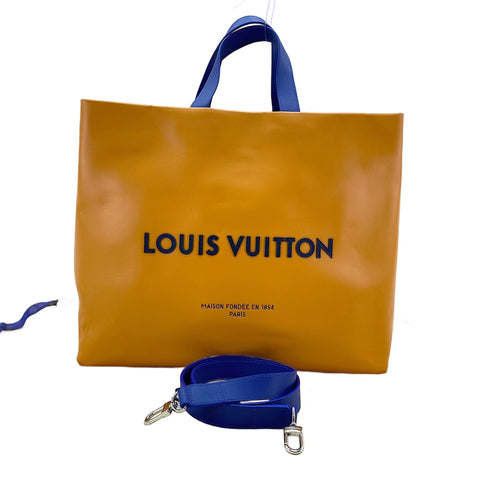 LOUIS VUITTON Shopper Tote MM Tote Bag Orange WS30671