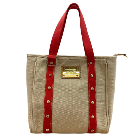 LOUIS VUITTON Kaba MM Tote Bag beige WS30672