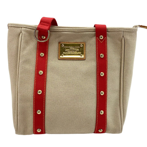 LOUIS VUITTON Kaba MM Tote Bag beige WS30672