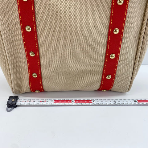 LOUIS VUITTON Kaba MM Tote Bag beige WS30672