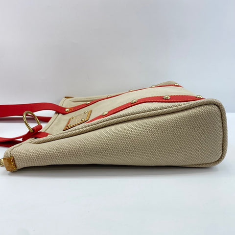 LOUIS VUITTON Kaba MM Tote Bag beige WS30672