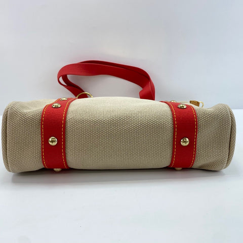 LOUIS VUITTON Kaba MM Tote Bag beige WS30672