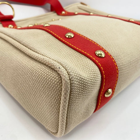 LOUIS VUITTON Kaba MM Tote Bag beige WS30672