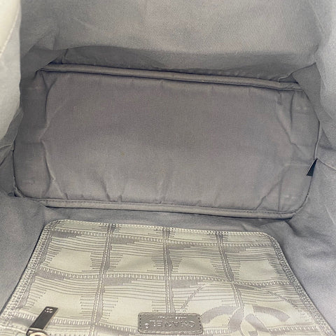 CHANEL New Travel Line Tote Bag gray WS30675