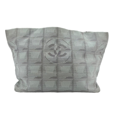 CHANEL New Travel Line Tote Bag gray WS30675