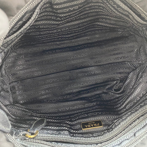 PRADA 2WAY Handbag black WS30682