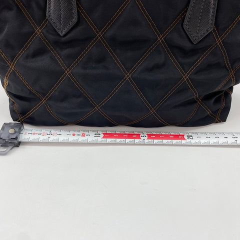 PRADA 2WAY Handbag black WS30682