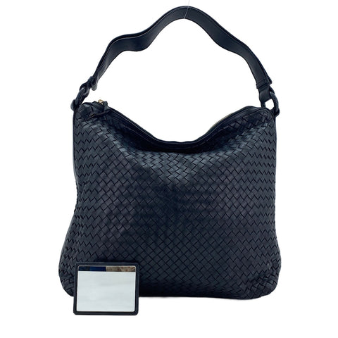BOTTEGAVENETA INTRECCIATO  Shoulder Bag black WS30683