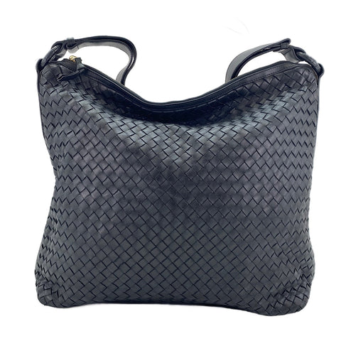 BOTTEGAVENETA INTRECCIATO  Shoulder Bag black WS30683