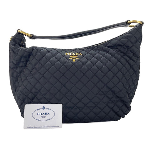 PRADA Shoulder Bag black WS30688