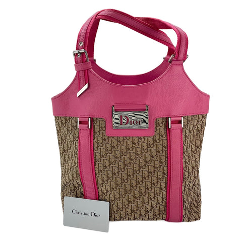 Christian Dior Street Chic Tote Bag pink WS30689