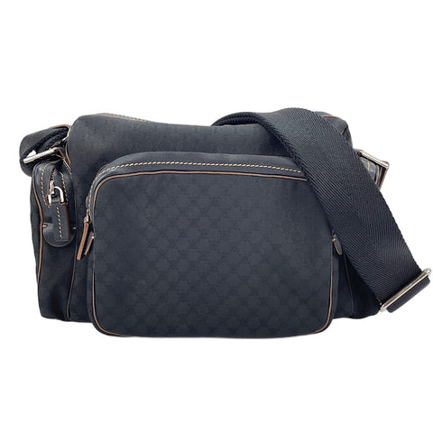 CELINE Macadam Shoulder Bag black WS30690
