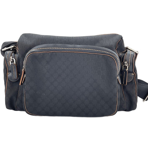 CELINE Macadam Shoulder Bag black WS30690