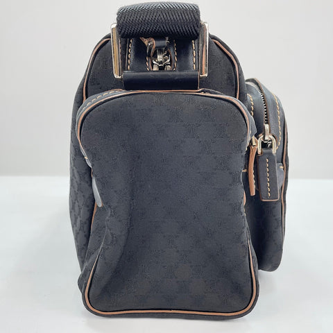CELINE Macadam Shoulder Bag black WS30690