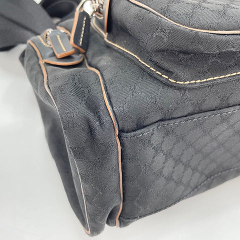 CELINE Macadam Shoulder Bag black WS30690