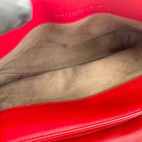 BOTTEGAVENETA INTRECCIATO  Shoulder Bag Red WS30692