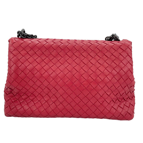 BOTTEGAVENETA INTRECCIATO  Shoulder Bag Red WS30692