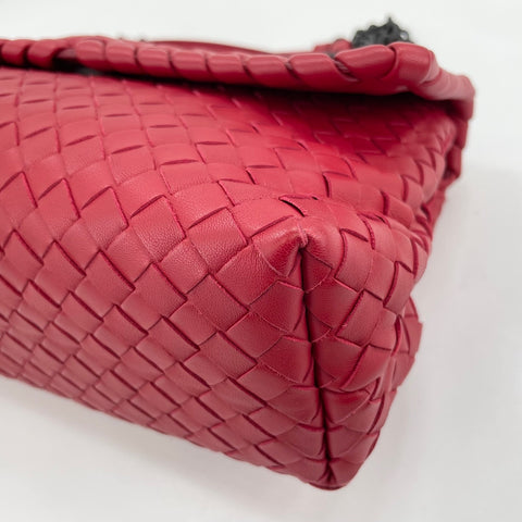 BOTTEGAVENETA INTRECCIATO  Shoulder Bag Red WS30692