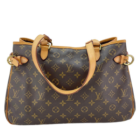 LOUIS VUITTON Batignolles Horizontal Tote Bag Brown WS30693