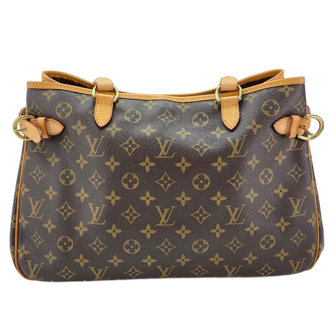 LOUIS VUITTON Batignolles Horizontal Tote Bag Brown WS30693