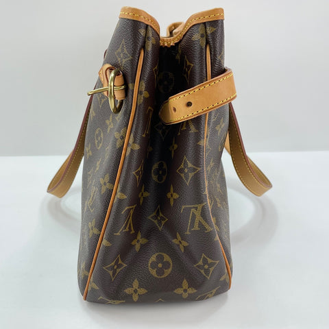 LOUIS VUITTON Batignolles Horizontal Tote Bag Brown WS30693